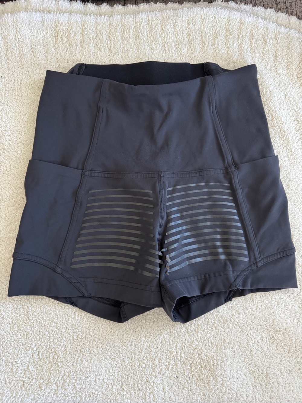 Lululemon | Size 6 | Black Bike Shorts Rogue Renegade High Waisted 2.5”